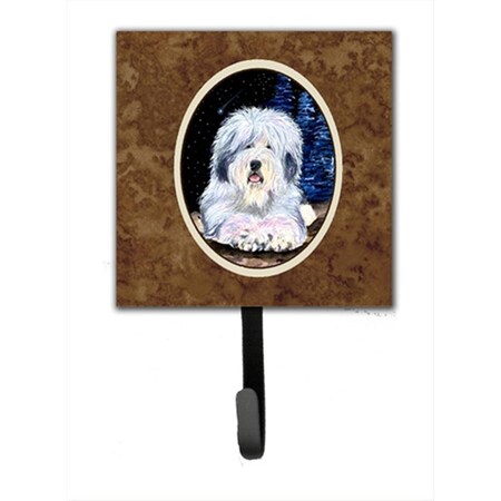 Micasa Starry Night Old English Sheepdog Leash Holder Or Key Hook MI232344